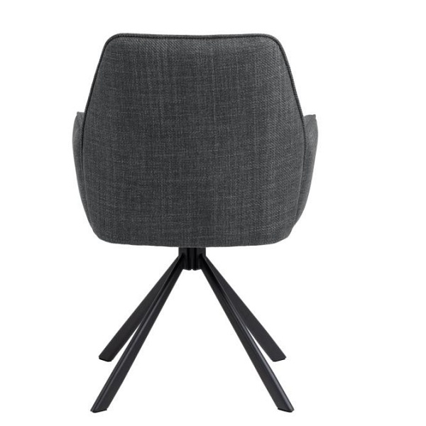 Krzesło Glenda szare ciemne Basel 19 - ACTONA